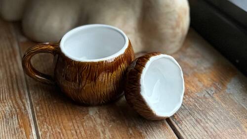 Мисочка кокос + соусник 7+ фото 3