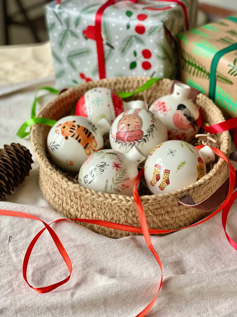 РОСПИСЬ НОВОГОДНИХ ШАРОВ 7+ фото 1