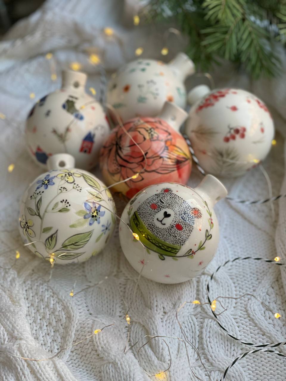 РОСПИСЬ НОВОГОДНИХ ШАРОВ 7+ фото 2